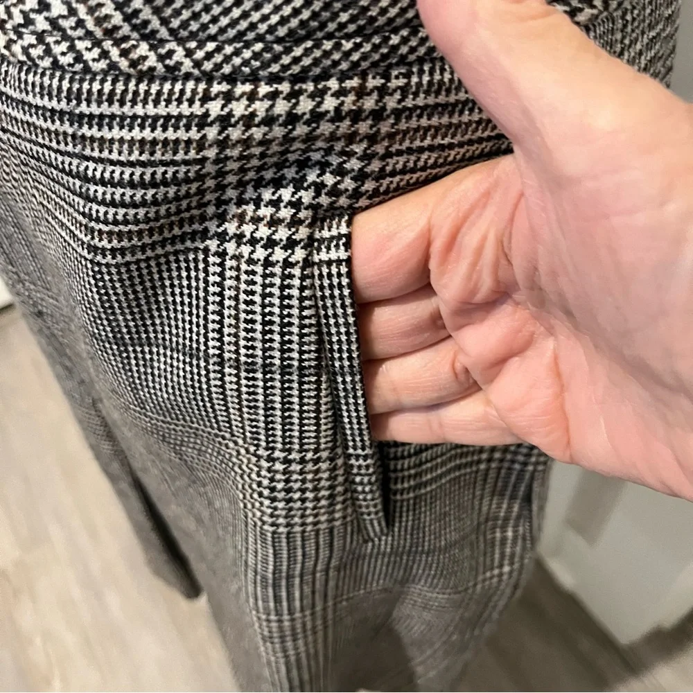 Loft Plaid Skirt Sz 6 - Picture 3 of 6